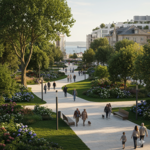 Proyección de Ferrol en 2030, mostrando el desarrollo urbano y oportunidades inmobiliarias gestionadas por Housefulness.